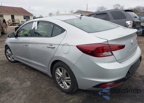 2019 Hyundai Elantra Sel z USA, uszkodzony, nr VIN 5NPD84LF6KH470489